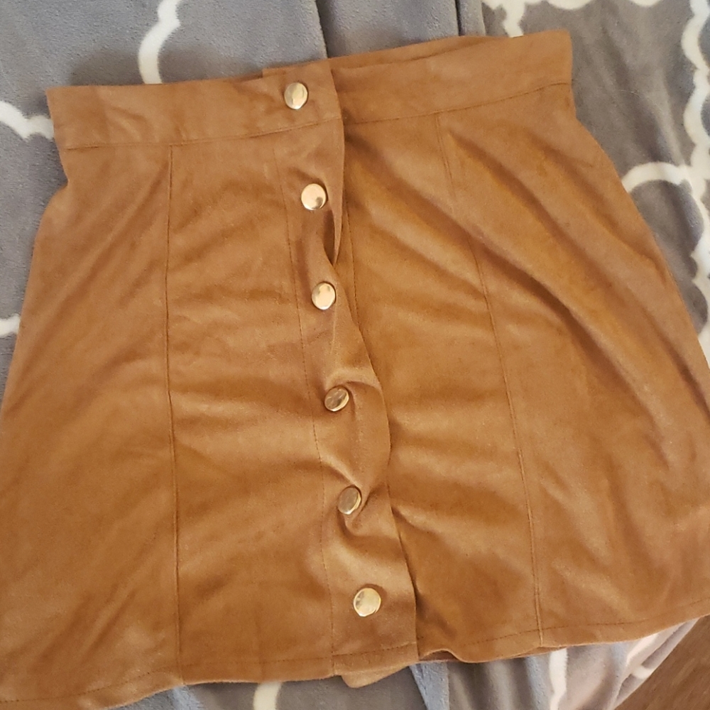 Velvet skirt